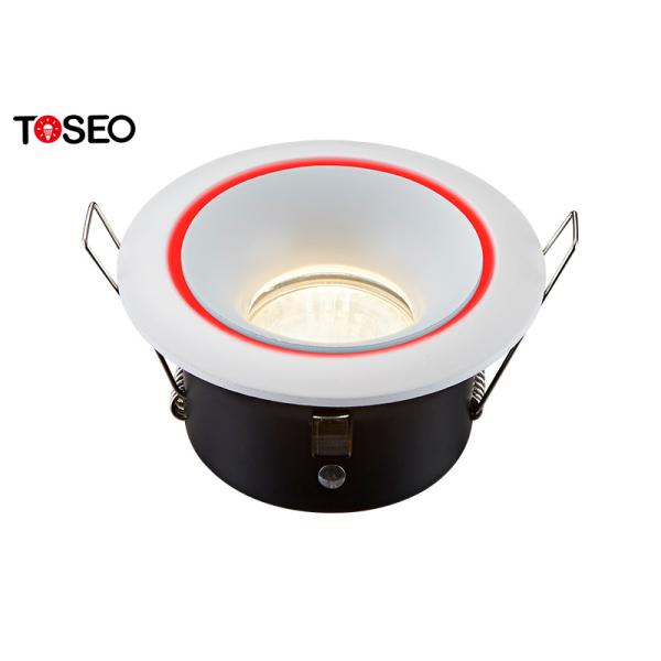 IP65 banheiro branco de alumínio Downlights, diodo emissor de luz variável Downlights da tampa de guarnição