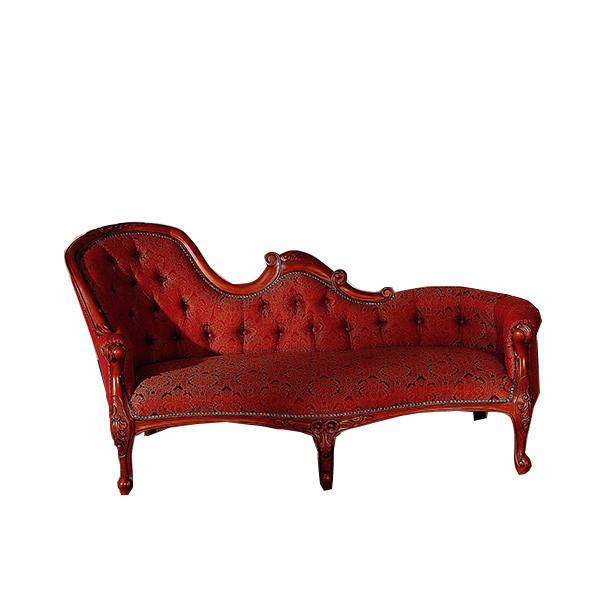 Luxury Custom Leather Chaise Lounge Cushions For Indoor Curved Chaise Lounge Chair