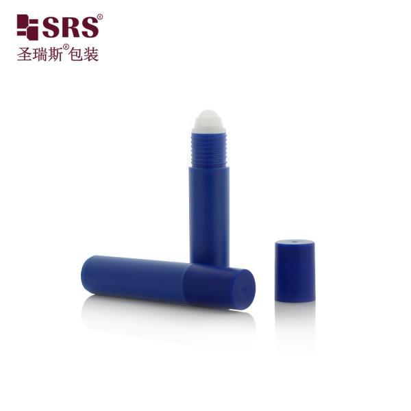 10ml Matte Frosted PP PCR Roll on Bottle for Essential Oil Logo Printing Smooth Surface