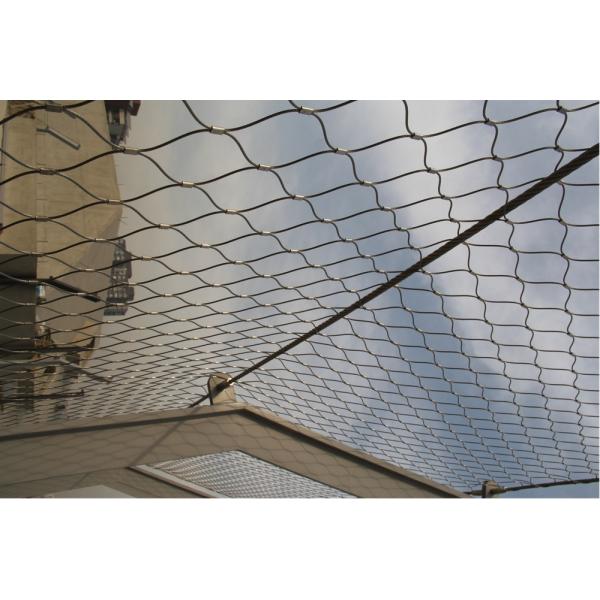 304 X Tend Stainless Steel Cable Mesh For Anti Falling 30x30 MM