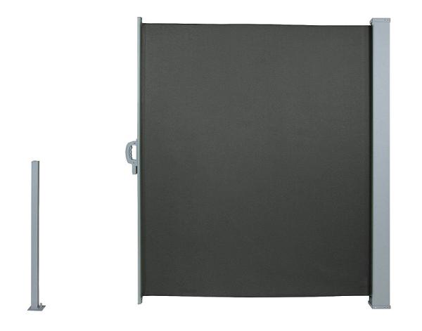 160x300cm Side Awning ，Patio Garden Sunshade Awning Retractable Side Balcony Shade  Waterproof, sunshade, outdoor awning