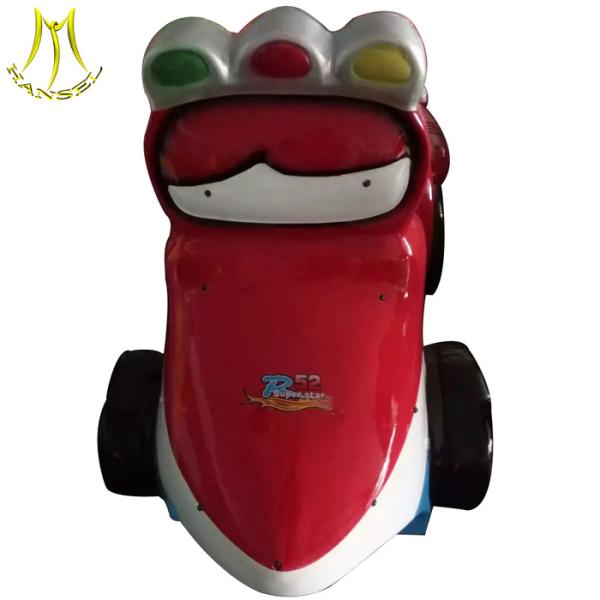 Hansel high quality small bear rides kids indoor coin operated rides for park