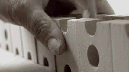 blocs constitutifs de voie de course du marbre 33pcs pour la formation