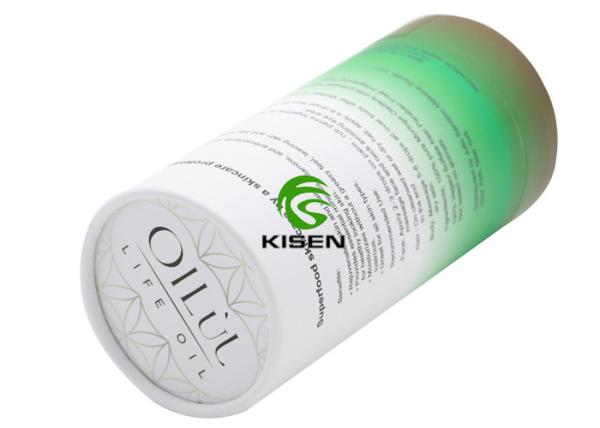 Round Tube / Cylinder Cardboard Jewelry Gift Boxes For Cosmetic Easy To Carry