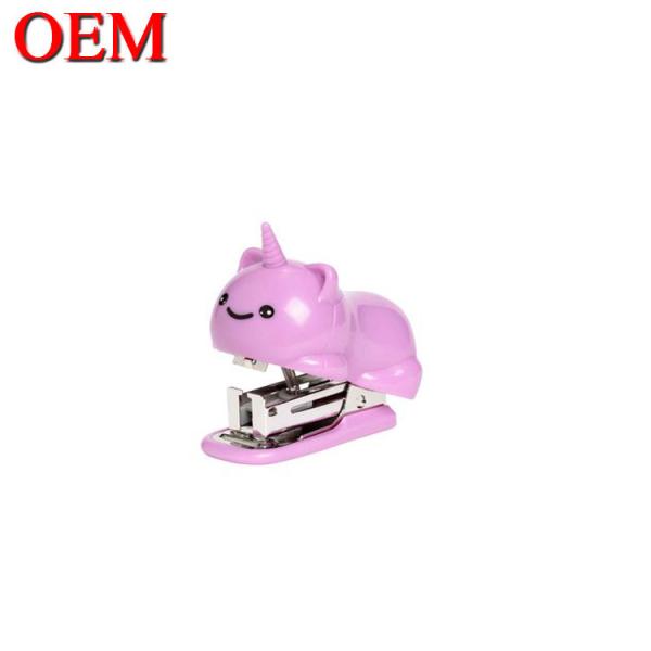 Plastic Custom Cute Kitty catAnimal Shape Office Stapler/School Stapler for students