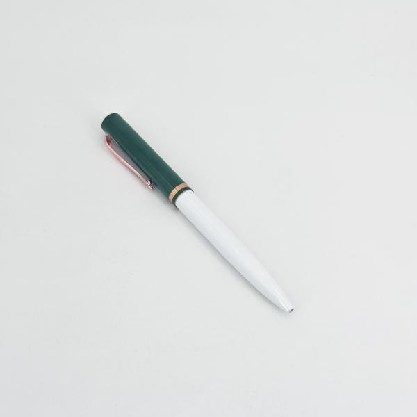 Business Style Aluminum Barrel Press Type Ballpoint Pen 1.0mm Classic Ball Pen