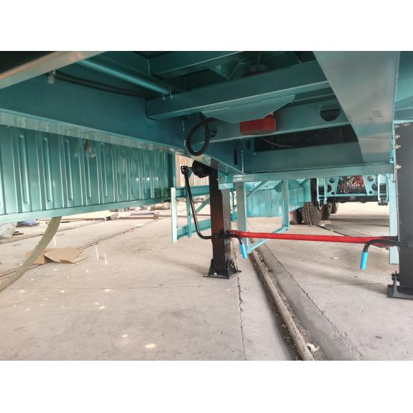 Trailers à trois essieux 40T 60T Tons Trailers à chargement par piquet Trailer à chargement en vrac Transporteur Semi-trailer