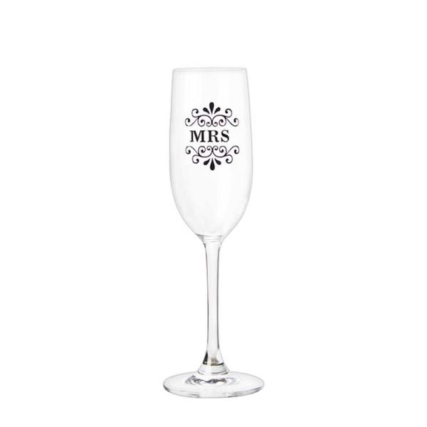 High Quality Champagne Flute Set Couple Lead Free Crystal Clear Wine Glass Gift