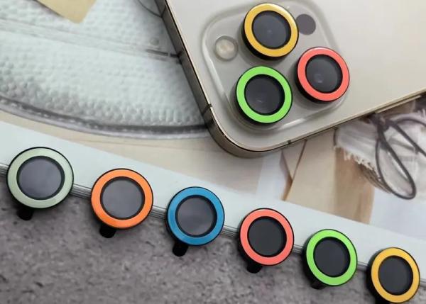 Luminous Anti Scratch Camera Lens Protector For IPhone 13 14 Pro