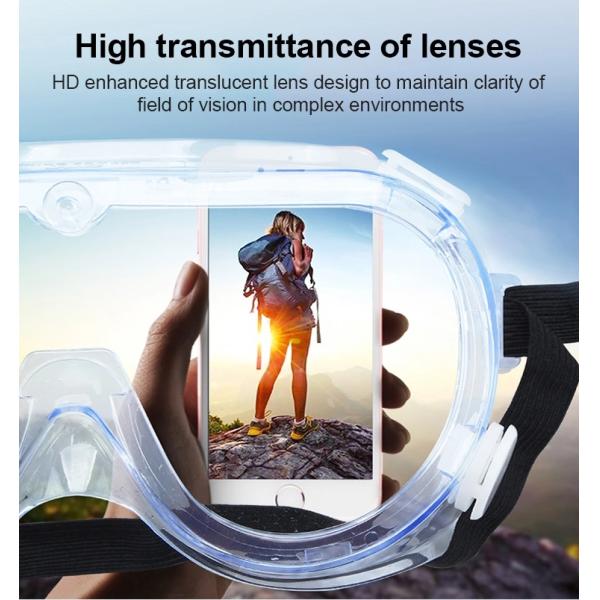 Anti - Virus Medical Eye Goggles Transparent Medical Glass Blinkers