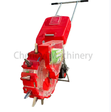 Portable Manual Seeder Machine With Fertilizing Row Sower Equipment