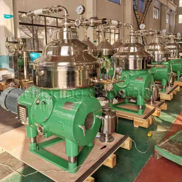 Биодизель водорослей центробежного сепаратора системы CIP твердый жидкостный