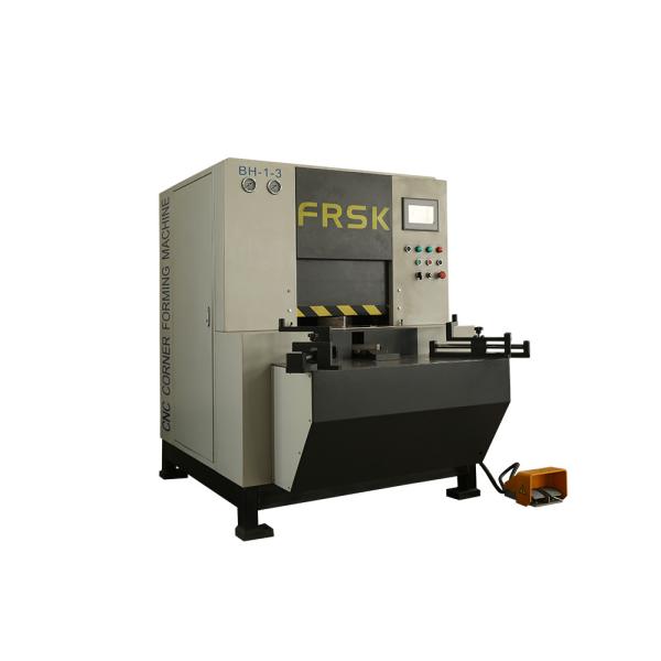 Steel Panel / Box Angle Forming CNC Corner Former Machine Bending 90 Degree Angle
