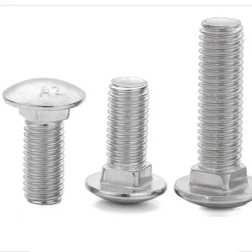 Countersunk Head Carriage Bolt Din 603 Round Head Square Neck Full Thread Bolts