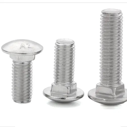 Countersunk Head Carriage Bolt Din 603 Round Head Square Neck Full Thread Bolts