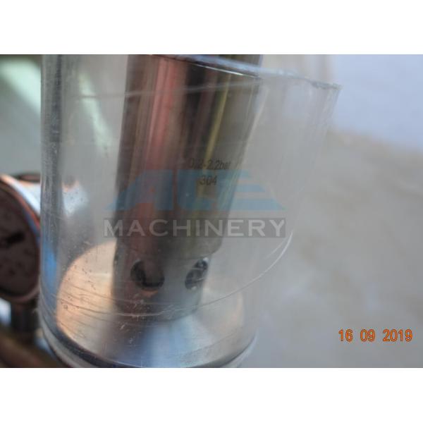 Valve de décompression de ressort d'acier inoxydable pour la soupape de sécurité de réservoir avec le manomètre pour la cuve de fermentation