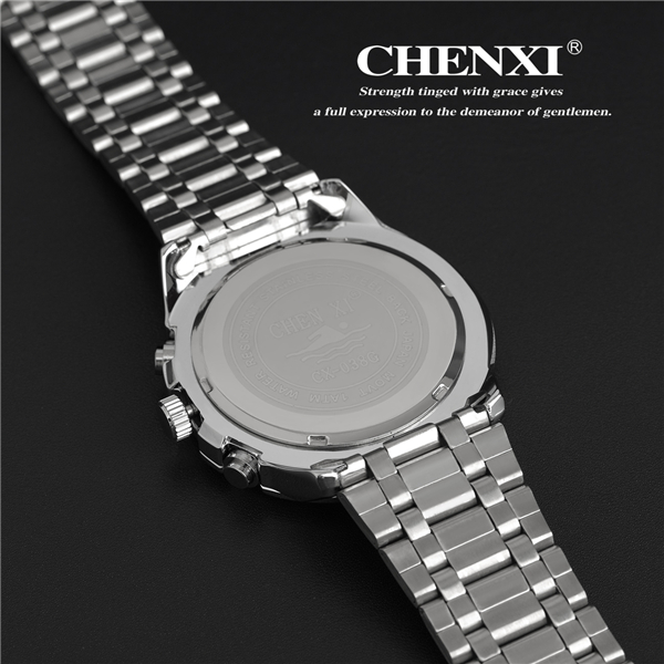 C027D Gift Watch Box Packing Free Sample Small MOQ OEM Watch Stainless Steel Band Watches