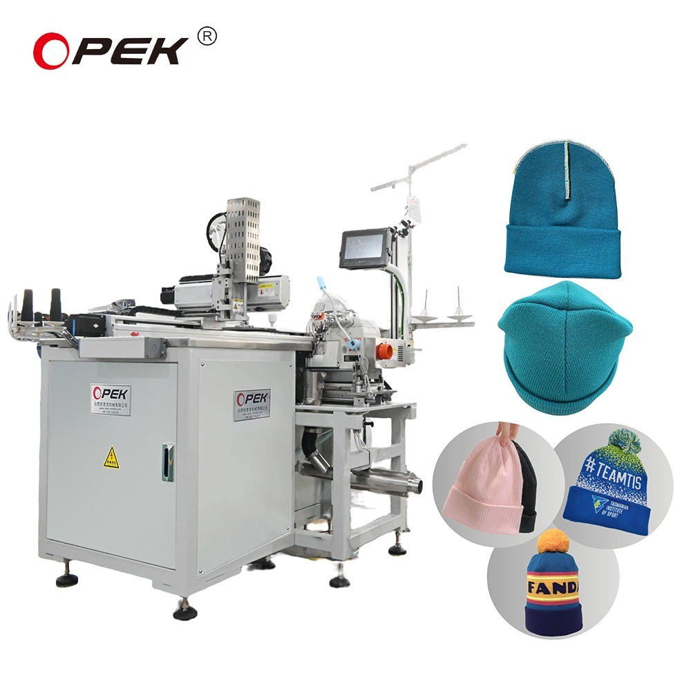 High Speed 9inch Knitting Width 7 GG Overlock Sewing Machine for Knitted Winter Beanie Hat