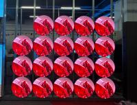 P2 512 mm Interior Redondo Circular Led Screen Display Círculo Circular Logotipo Signo Led Screen