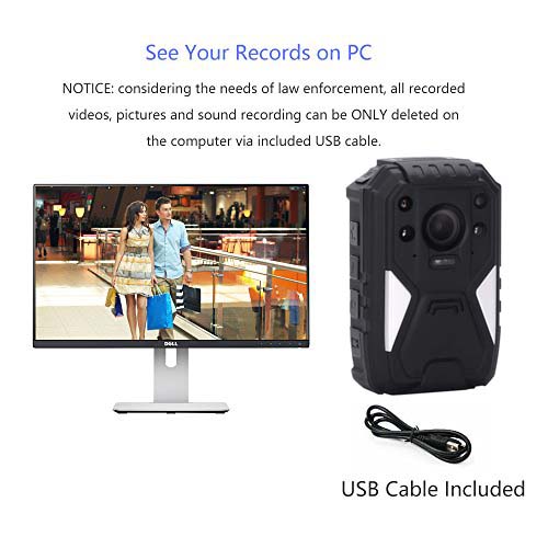 Wireless Police 4G Body Camera Mini Protable DVR 1440P Full HD Security Guard