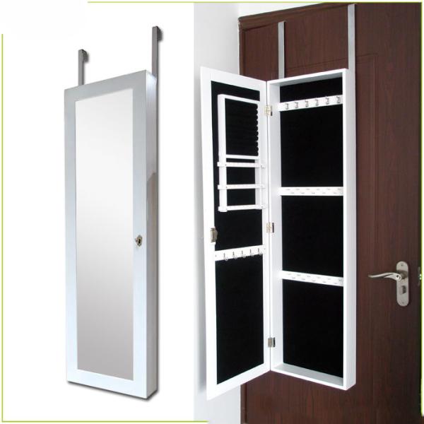 12KG Armoire montado en la pared de la joyería del espejo del MDF del estilo europeo E1