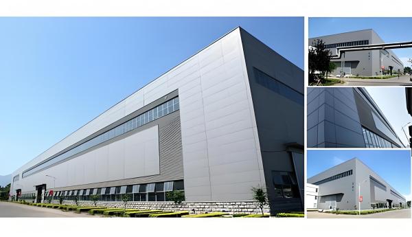 Entrepôt de stockage autonome préfabriqué en structure d'acier fabriqué, solution de stockage personnalisable et abordable