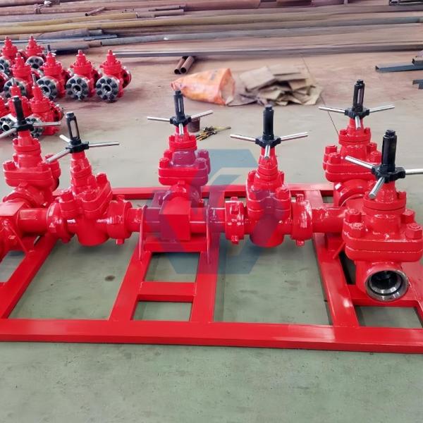 API 6A Oilfield Wellhead Equipment Typical Tubing Head And Casing Tubing Drilling Spool