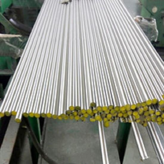 Lead Free Round Metal Bar Carbon Steel / Stainless Steel Material Standard Size