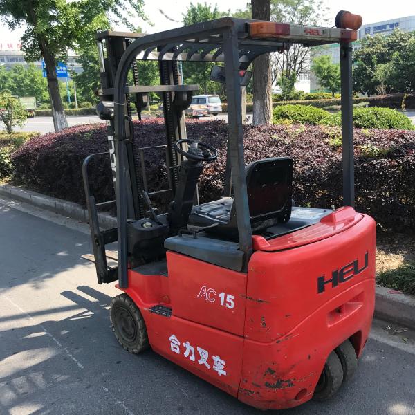 Carretilla elevadora eléctrica de batería Heli 3.5T 1.5 Ton 2 Ton 2.5 Ton 48 V de 2023