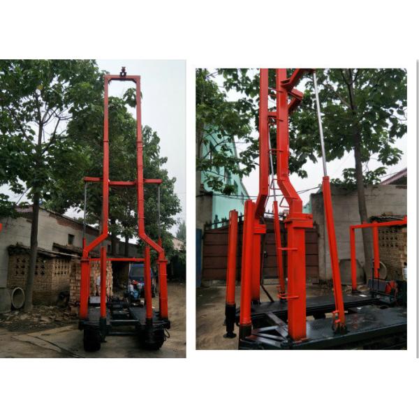 Portable 90° 200 Meter Foundation Drilling Equipment