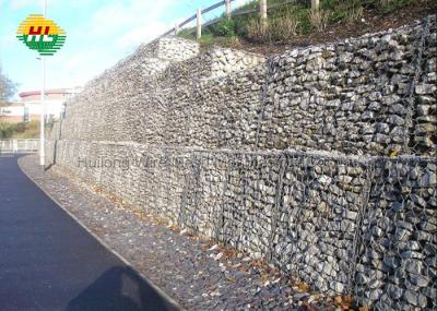malha dada forma sextavada da parede de retenção da caixa de 4mm 5mm 6mm Gabion