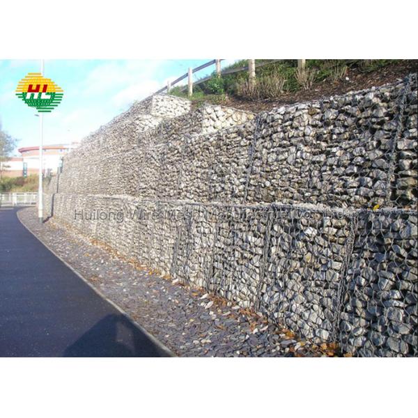 Сплетя 60x80mm корзина Gabion с высокой прочностью на растяжение 380N