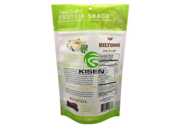Nylon / Pe Beef Jerky Packaging Bags , Durable Vacuum Zipper Bags For Food