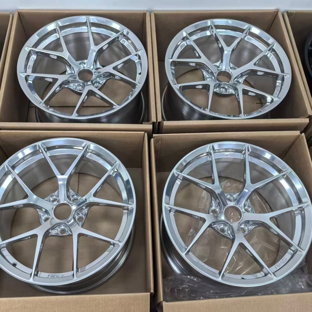 6061-T6 Forged Chrome Y-spoke BBBS Style Wheels  5x114.3 5x112 5x120 PCD 17-24 Inch Car Rims for Benz BMW Audi Suv Ford Tesla