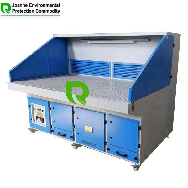 Workbench Size Customized Downdraft Table / Ultra Wide Downdraft Workbench