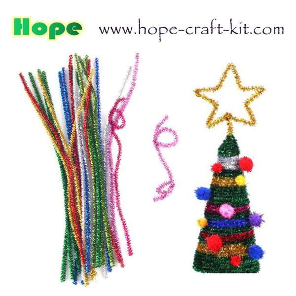 Pipe Cleaners, Chenille Stems for kids DIY material STEM craft kit 6mm X 30cm 12 inch hobbies hand-crafted material