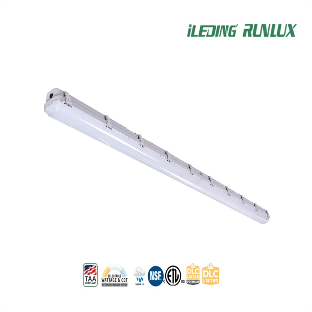 Frost Resistance IP66 Polycarbonate LED Linear Vapor Tight Light 2FT-8FT