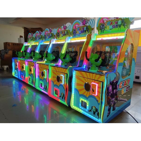 Crazy Shooting Ball Coin Op Shooting Game  Dual-Player Arcade