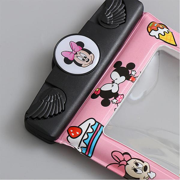 Clear Waterproof Cell Phone Pouch Cartoon Waterproof Mobile Pouch Cover Floating