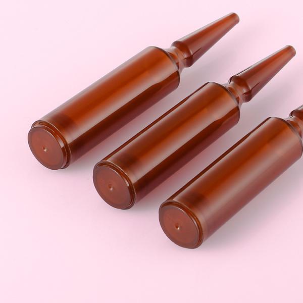 Amber Plastic Ampoule Packaging Multiusage 5ml Capacity Zimay Dropper