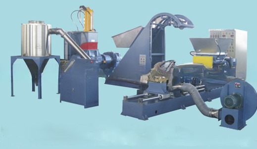600kg pvc  eva plastic compound caco3 filler masterbatch pelletizing and granules machine production line