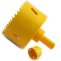 O furo do HSS do aço de alta velocidade do metal do Bi considerou a construção na cor do amarelo do mandril M3/M42
