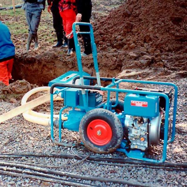 Bomba de água de pouco peso portátil da emergência, bombas giratórias de alumínio do lóbulo