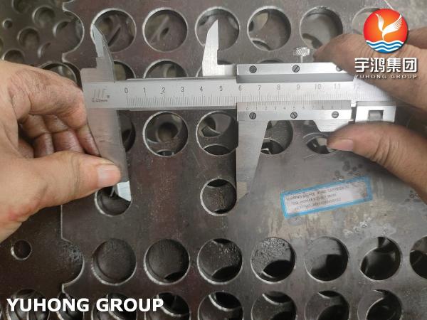 ASME SA516 Grade70N シェルとチューブ熱交換器用炭素鋼バフル