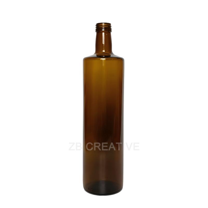 Olive Oil 570g Dorica Glass Bottles 750ml Round Glass Bottle 7818S