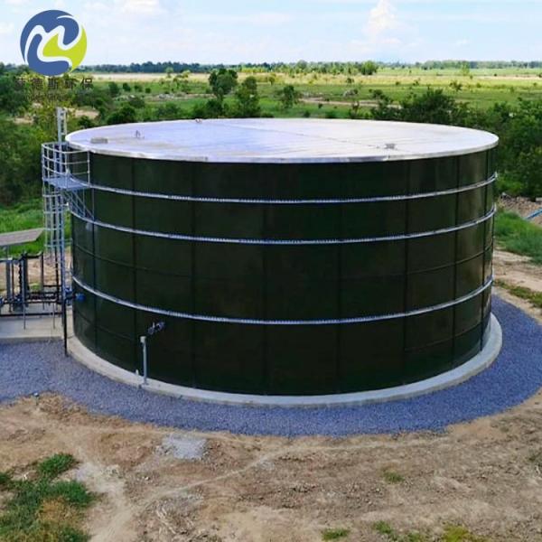 Acid Proof Porcelain Enamel Bolted Tank glass fused to steel GFS Tank For Water Storage