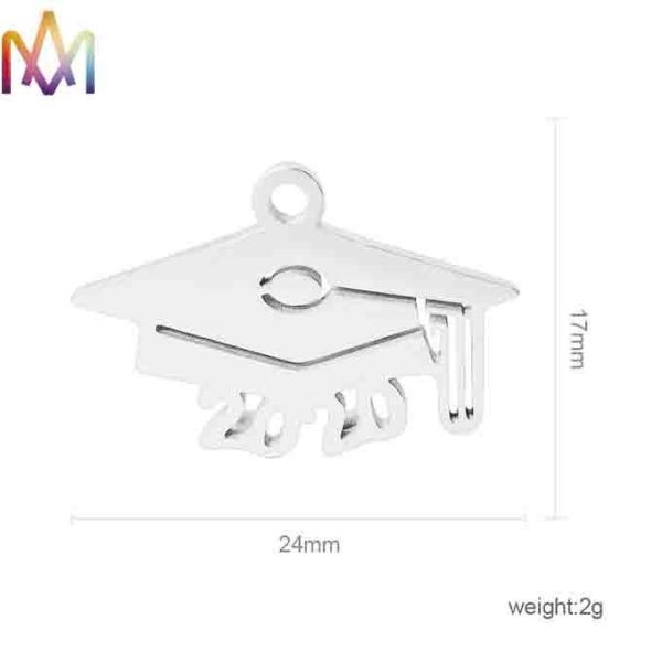 шармы крышки Trencher подарка градации школы 20pcs 17x24mm