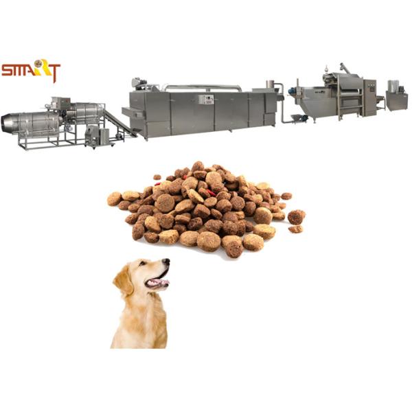 Automatically Pet Food Processing Equipment , Pet Food Extruder Low Noise