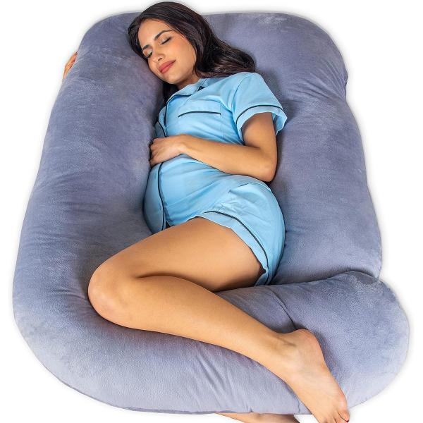 Marine Pattern Pregnancy Pillows U-Shape Full Body Pillow for Maternity Sleeping 1.5-2 Kg