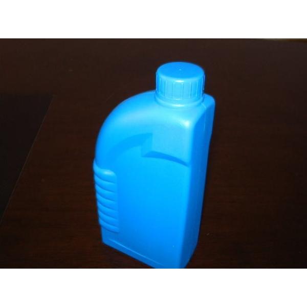 Heavy Duty Plastic Injection Molding Machine Small Empty PET 1 Litre Bottle With Handle